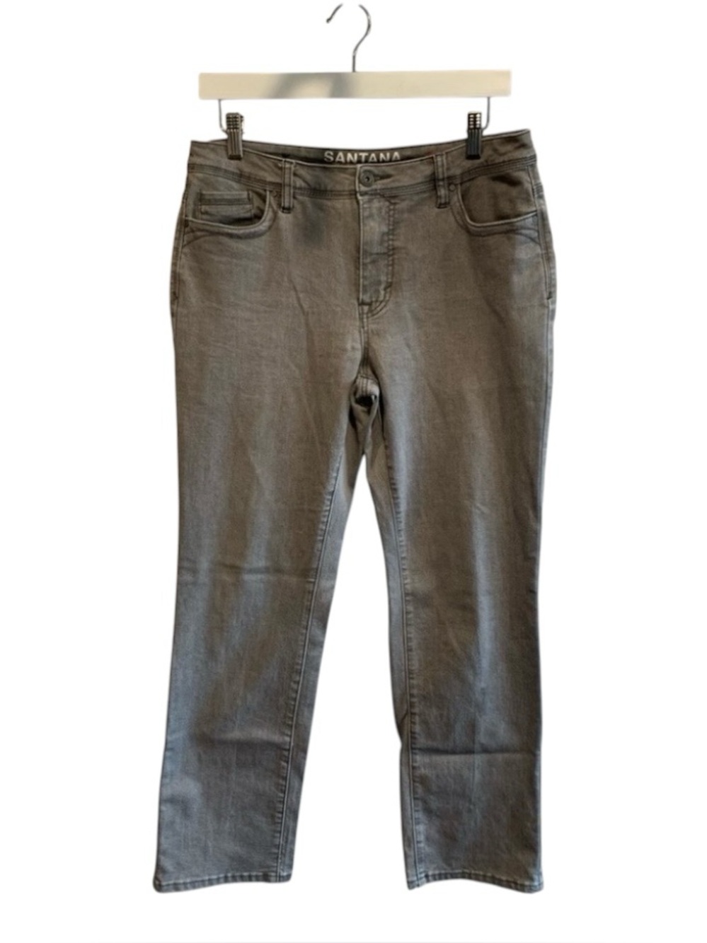 Santana Canada Gray Straight Leg Jeans with Soft Stretch